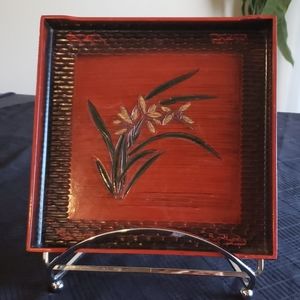 Toyo Lacque Ware Tray.